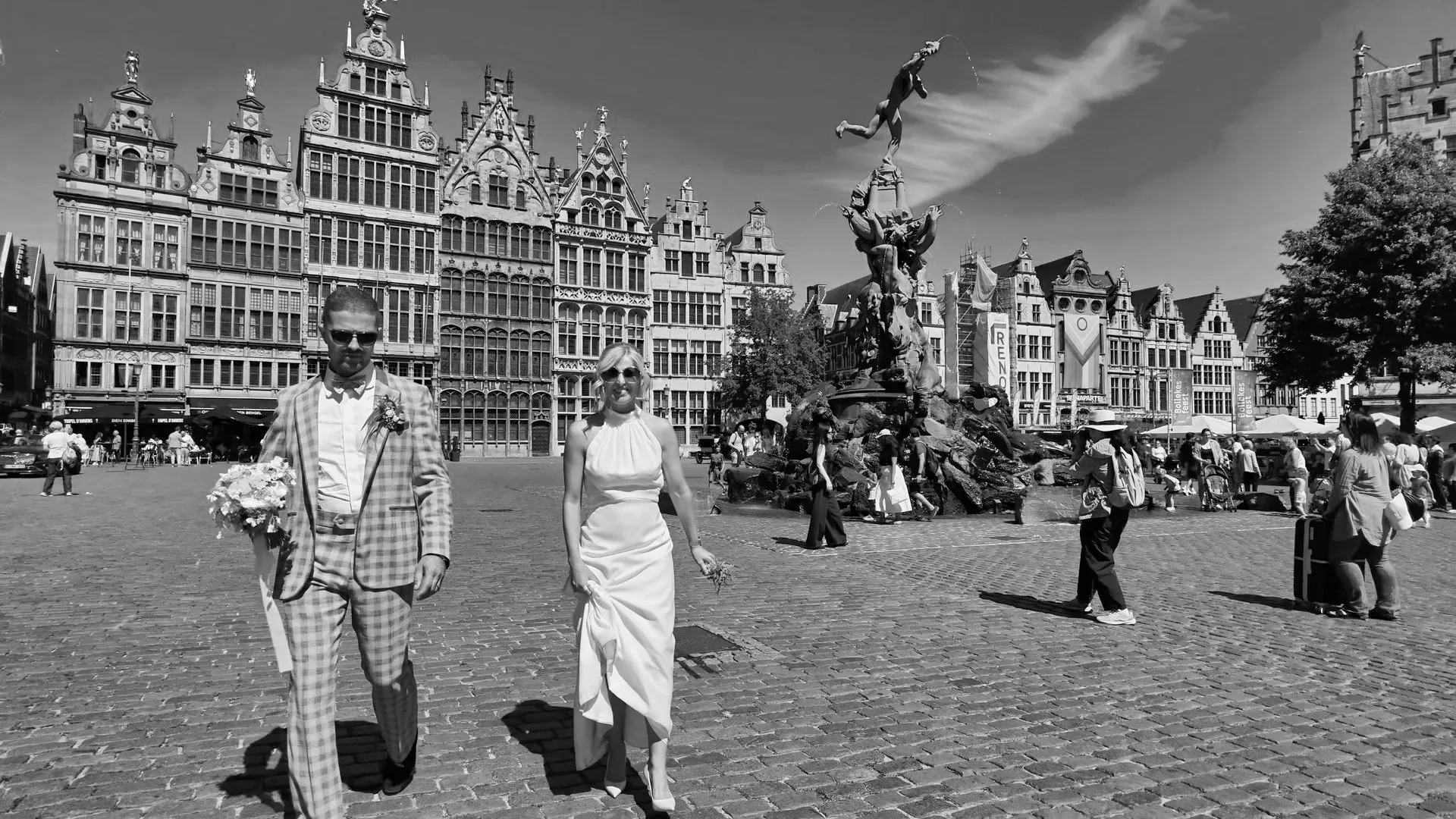 Trouwvideo van Indra & Dave in Antwerpen