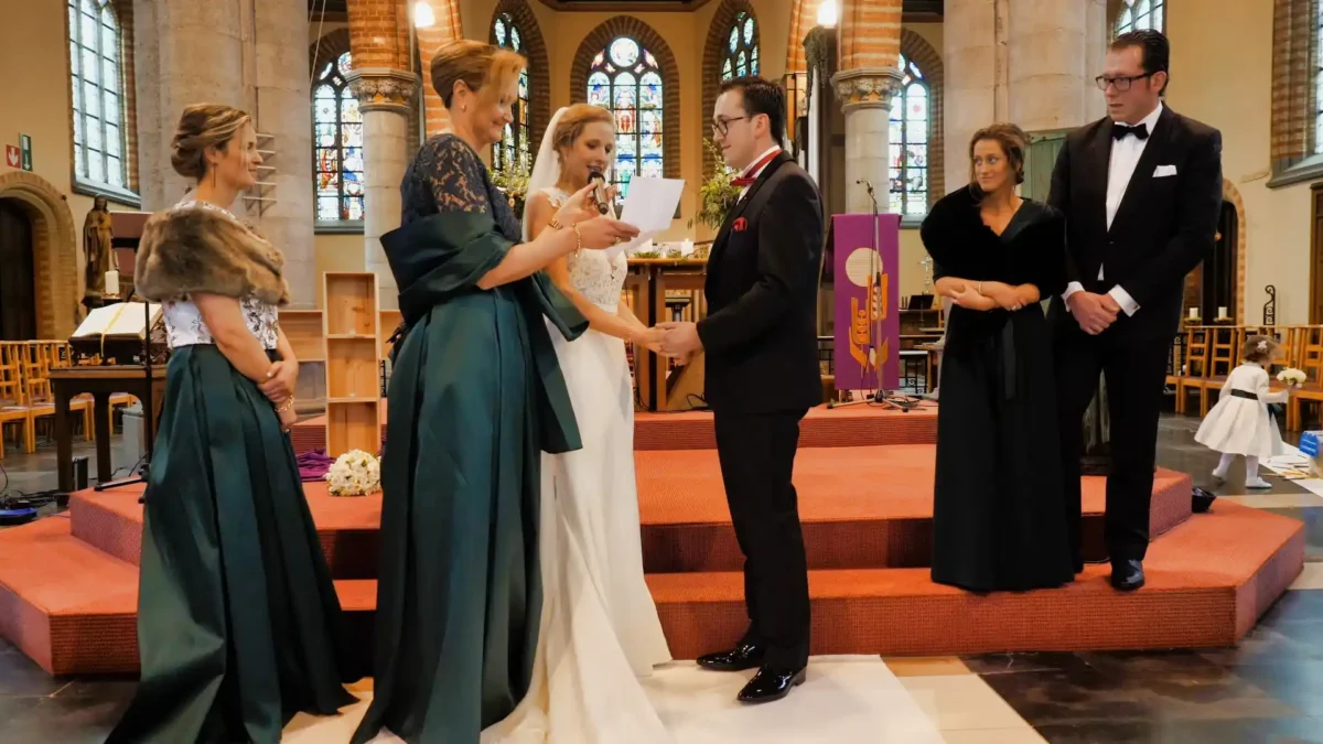 trouwvideo sarah mattias